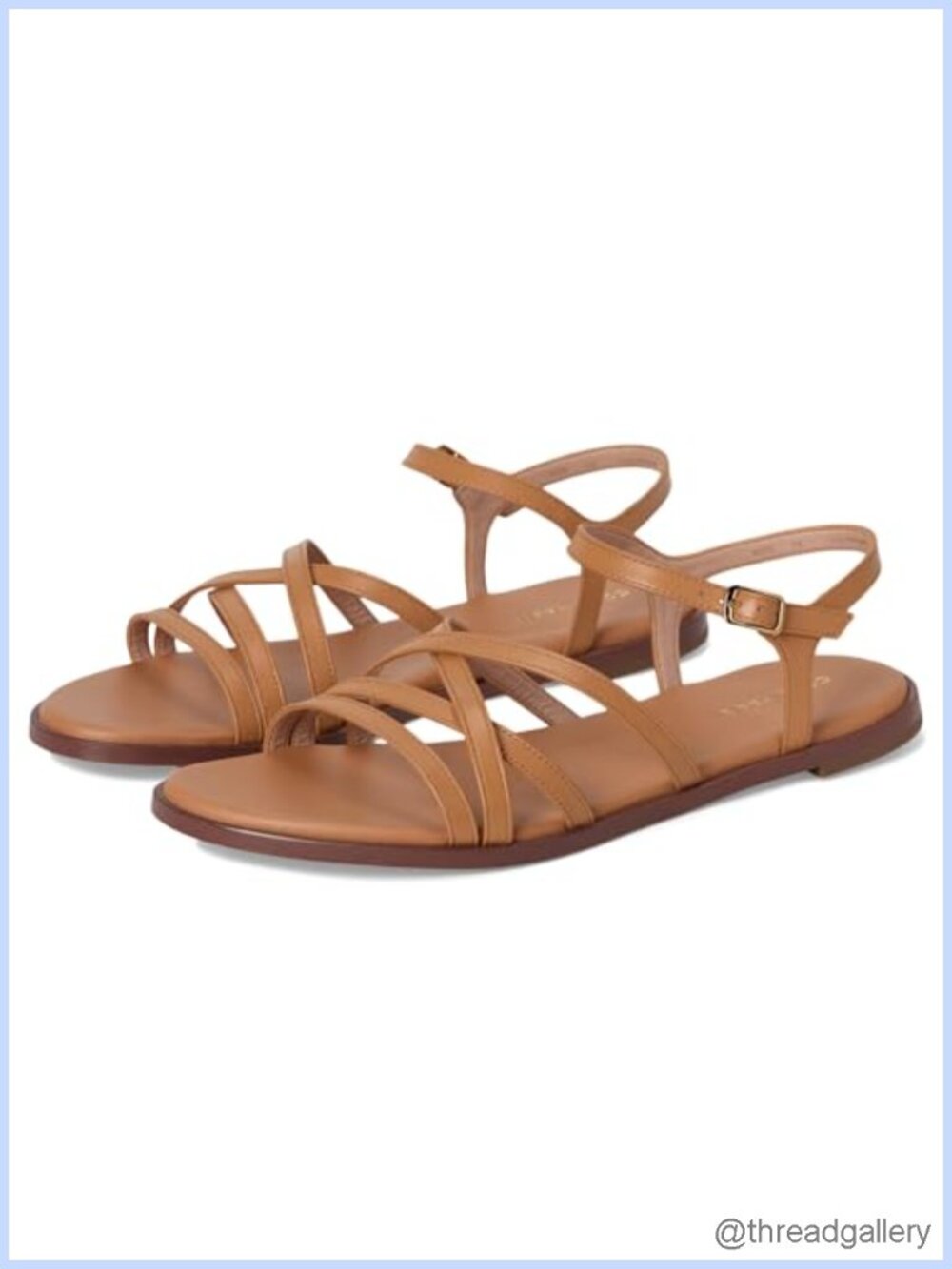 Flynn Strappy Gladiator Sandals Leather Ankle Strap